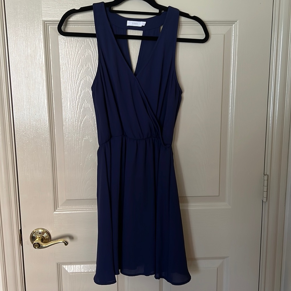 Lush Size Small Navy Dress
